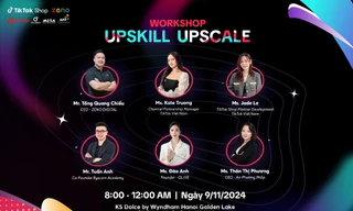 TikTok Shop kết hợp cùng Zeno Digital tổ chức workshop đặc biệt cuối năm "Upskill, Upscale"