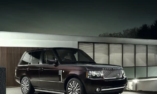 Range Rover Range E sạc điện xuất hiện tại Geneva