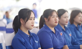 Tọa đàm thu hút nhiều thanh niên tham dự. Ảnh: Nguyễn Thắng