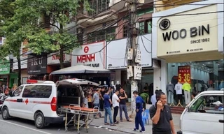 Khu vực xảy ra vụ án.