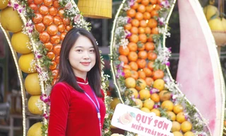 Huyện Lục Ngạn là "thủ phủ" cây ăn quả của tỉnh Bắc Giang. Không chỉ có vải thiều, huyện Lục Ngạn còn nổi tiếng với cam, bưởi. Ảnh: Nguyễn Thắng