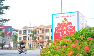 Thành phố Bắc Giang được đã đầu tư hoàn thành hệ thống xử lý nước thải.