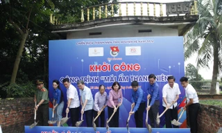 Tỉnh Đoàn Bắc ninh hỗ trợ xóa nhà tạm, nhà dột nát cho thanh niên khó khăn. Ảnh: Nguyễn Thắng