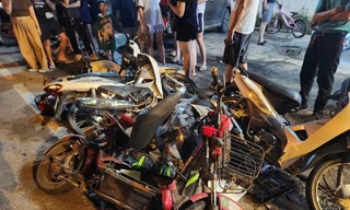 Hiện trường vụ việc.