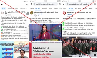 Các Fanpage giả danh để thực hiện hành vi lừa đảo. Ảnh: Công an tỉnh Bắc Giang