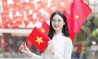 Khoảng 1 tuần qua, Bảng tàng tỉnh Bắc Giang là địa điểm được nhiều bạn trẻ yêu thích đến chụp ảnh. Ảnh: Nguyễn Thắng