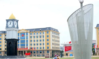 Trụ sở Thành ủy Bắc Giang dự kiến làm Tỉnh ủy Bắc Ninh mới. Ảnh: Nguyễn Thắng