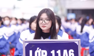 Chương trình tình nguyện mùa Đông của Hội LHTN tỉnh Bắc Giang thu hút nhiều đoàn viên, học sinh tham gia. Ảnh: Nguyễn Thắng.