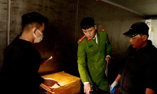 Công an huyện Tiên Du phát hiện hơn 1 tấn sản phẩm động vật bốc mùi.