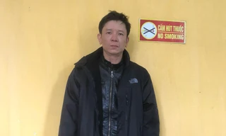 Lái xe T tại Cơ quan Công an.