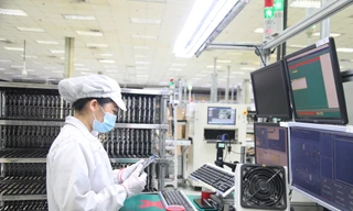 Bắc Giang coi trọng lựa chọn các dự án đầu tư vào khu công nghiệp sử dụng công nghệ hiện đại, ít ảnh hưởng đến môi trường. Ảnh: Nguyễn Thắng