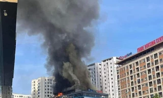 Vụ cháy tại tòa nhà chung cư Cát Tường (thành phố Bắc Ninh).