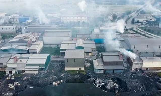 Bắc Ninh kiên quyết xử lý môi trường làng nghề ở xã Văn Môn (huyện Yên Phong).