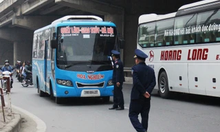 Cảnh sát, thanh tra ‘cải trang’ ghi hình ảnh xe rùa bò