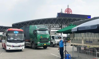 Hà Nội công bố 16 làn “luồng xanh” để phương tiện ra vào Hà Nội. Ảnh: Anh Trọng