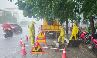 Hà Nội lên phương án chống mưa ngập trong kỳ thi tuyển sinh, tốt nghiệp THPT