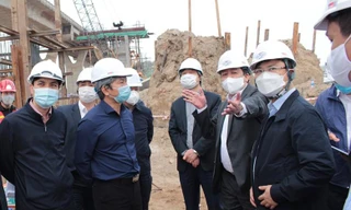 Lãnh đạo thành phố Hà Nội kiểm tra, đốc thúc dự án giao thông trọng điểm