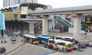 Đường Nguyễn Trãi – Hà Đông một trong những tuyến sẽ được tổ chức làn đường ưu tiên cho xe buýt. Ảnh: T.Đảng