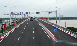 Phương tiện đi lại thế nào khi cầu Vĩnh Tuy 2 thông xe?