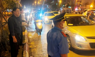 Kiểm tra đột xuất giao thông tại Ngã Tư Sở, lãnh đạo Sở GTVT nói gì?