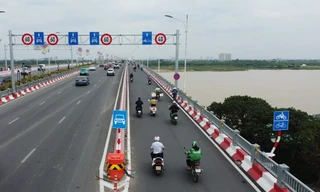 Từ 15/3, xử phạt nặng xe lấn làn, chạy ẩu trên 4 cầu lớn tại Hà Nội