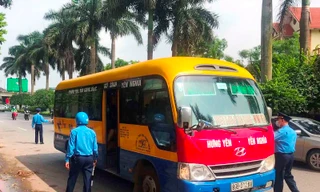 Lập 7 chốt tuần tra 'dẹp' bến cóc, xe dù dịp cuối năm tại bến xe Hà Nội