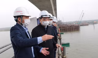 Chủ tịch Hà Nội kiểm tra công trường dự án giao thông đầu năm