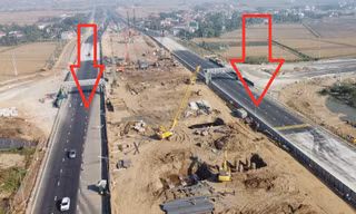 CLIP: Phân luồng giao thông cao tốc Cầu Giẽ - Ninh Bình khi thi công nút giao tại tỉnh Hà Nam