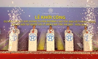 Khởi công đường 5200 tỷ đồng nối Hòa Lạc với Hòa Bình 