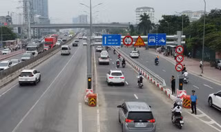 Thông cầu vượt thép giảm ùn tắc cho khu vực Mai Dịch-vành đai 3