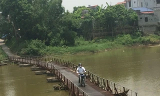 Xây cầu 460 tỉ đồng xóa cầu phao nối hai huyện Mỹ Đức - Ứng Hòa