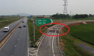 Tận thấy 2 nút giao cao tốc hơn 600 tỷ vừa thông xe đã phải đóng rào