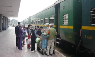 Vé tàu từ Hà Nội đi các tỉnh, thành dịp 30/4-1/5 tăng cao nhất 6% 