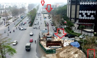 Đường hơn 1.900 tỷ đồng ở Hà Nội sau 2 năm: Ngổn ngang công trường nhiều dự án!