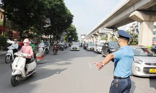 Hà Nội bố trí 57 chốt thanh tra chống ùn tắc dịp nghỉ lễ 30/4 