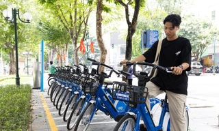 Hà Nội: Hơn 24.000 lượt người sử dụng xe đạp công cộng sau 10 ngày