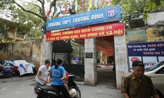 Cận cảnh trường Trương Định xuống cấp chờ sập, dự án cải tạo vướng thủ tục