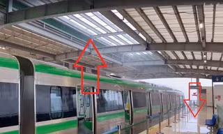 Tin mới vụ nhà ga tàu Cát Linh - Hà Đông bị 'dột', nước chảy lênh láng