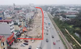 Cải tạo 4,8 km đường cửa ngõ Hà Nội 15 năm chưa xong