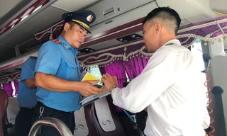 Kiểm tra, xử lý nhiều xe khách trong dịp 2.9