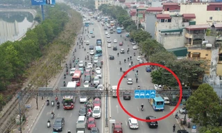 Diện mạo mới đường Giải Phóng sau dự án ‘tân trang’ tiền tỷ