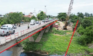 Cận cảnh vị trí xây cầu Mai Lĩnh sẽ khởi công trong tháng 6