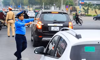 Hà Nội tổ chức xe đi 1 chiều trên toàn tuyến đường Trần Phú