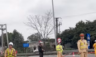 Đóng cao tốc Pháp Vân - Ninh Bình vì ùn tắc kéo dài