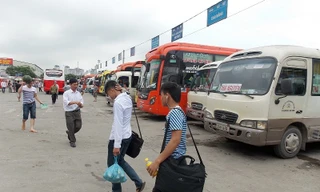 Các bến xe Hà Nội được tăng cường 600 lượt xe dịp 30/4