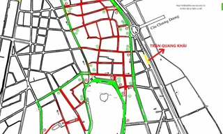 Công bố sơ đồ, vị trí các điểm trung chuyển khi phố cổ Hà Nội cấm ô tô từ 16 chỗ 