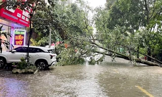 Hà Nội xảy ra ngập sâu