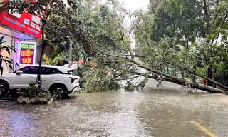 Hà Nội xảy ra ngập sâu