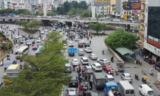 Tiếp tục điều chỉnh giao thông tại nút Ngã Tư Sở