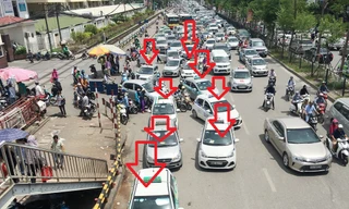 Xe ô tô taxi, hợp đồng che biển để 'né' camera xử phạt nguội 